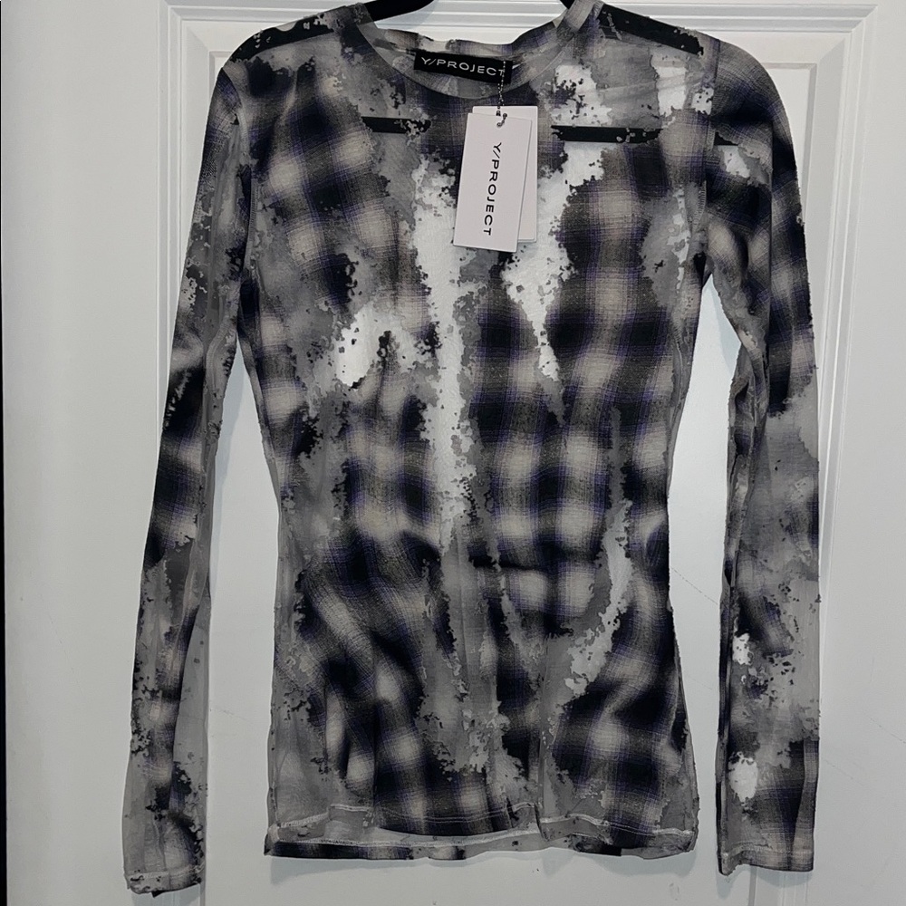 Y/Project Monochrome Long Sleeve Top